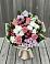 Букет цветов из: Альстромерии, Гвоздики, Розы и Хризантемы в Клетской