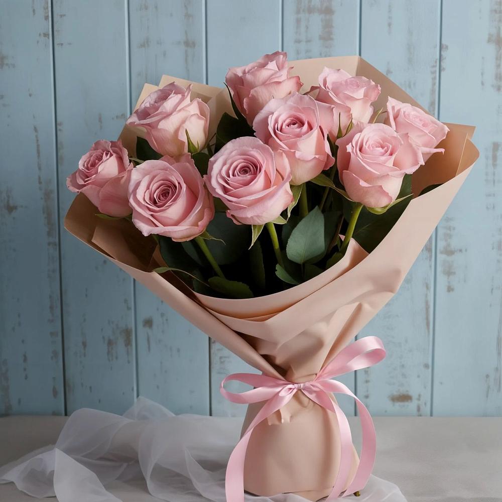 Букет цветов из: Розы в Клетской