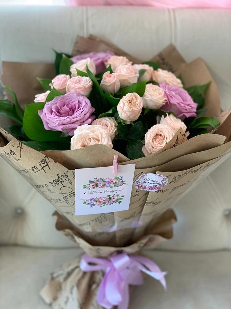 Букет цветов из: Розы в Клетской