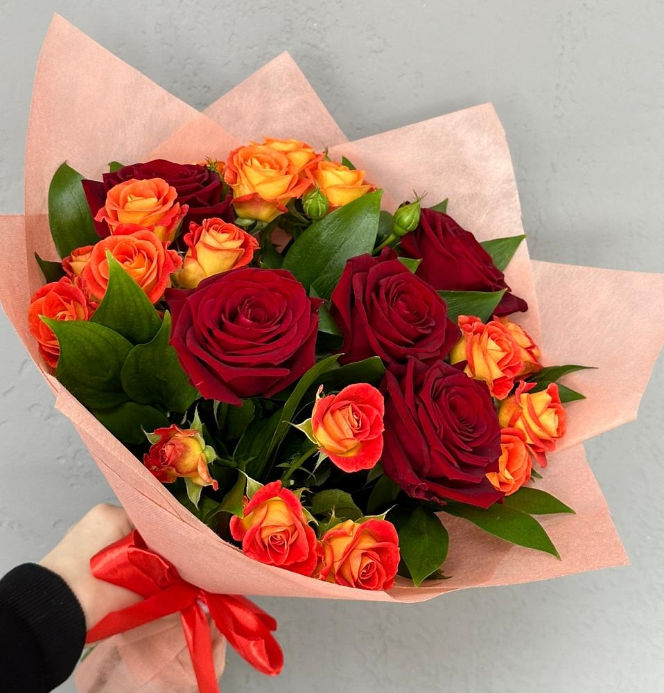 Букет Любовь и восторг в Клетской