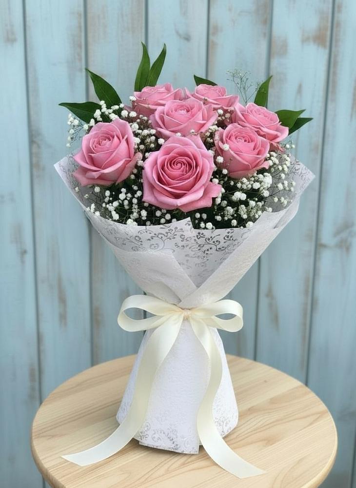 Букет цветов из: Розы в Клетской