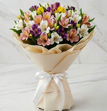 Букет цветов из:  Альстромерии в Клетской