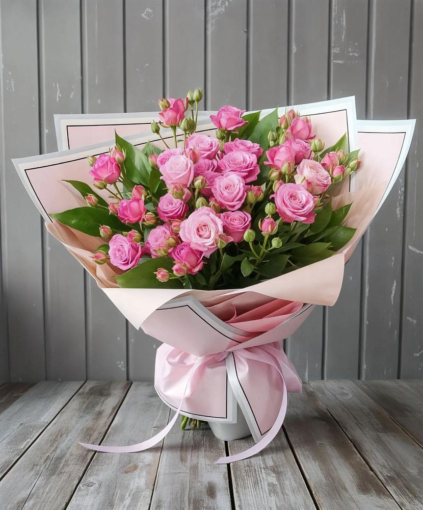 Букет Розовый кустик в Клетской