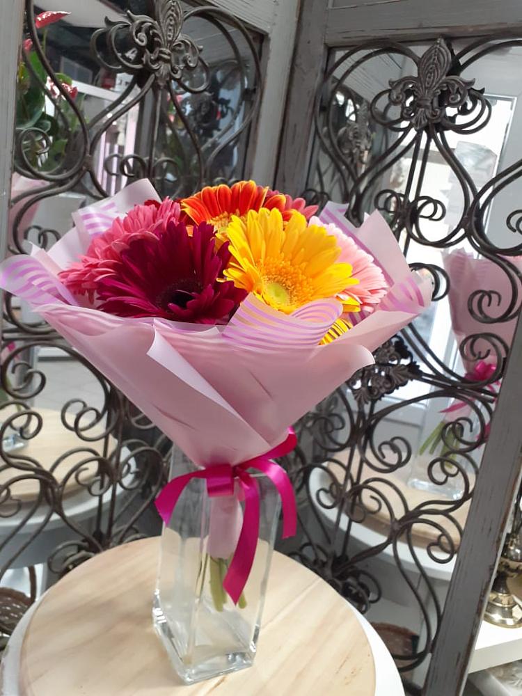 Букет цветов из: Герберы в Клетской