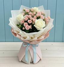 Букет цветов из:  Розы в Клетской