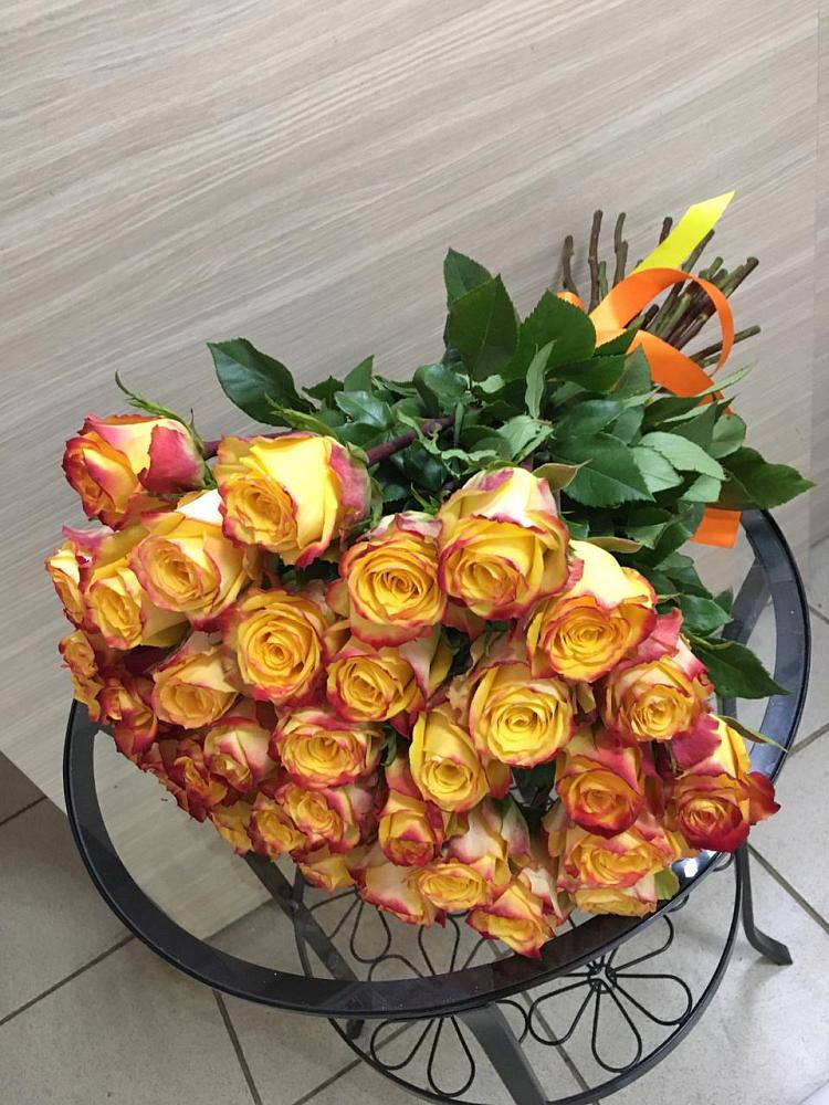 Букет Желтые розы в Клетской