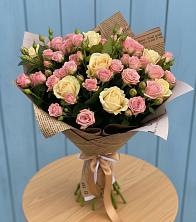 Букет цветов из:  Розы в Клетской