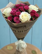 Букет цветов из:  Розы #REPLACE_PRED# Клетской
