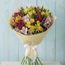 Букет цветов из:  Альстромерии в Клетской