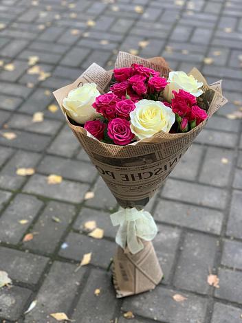 Букет цветов из: Розы в Клетской