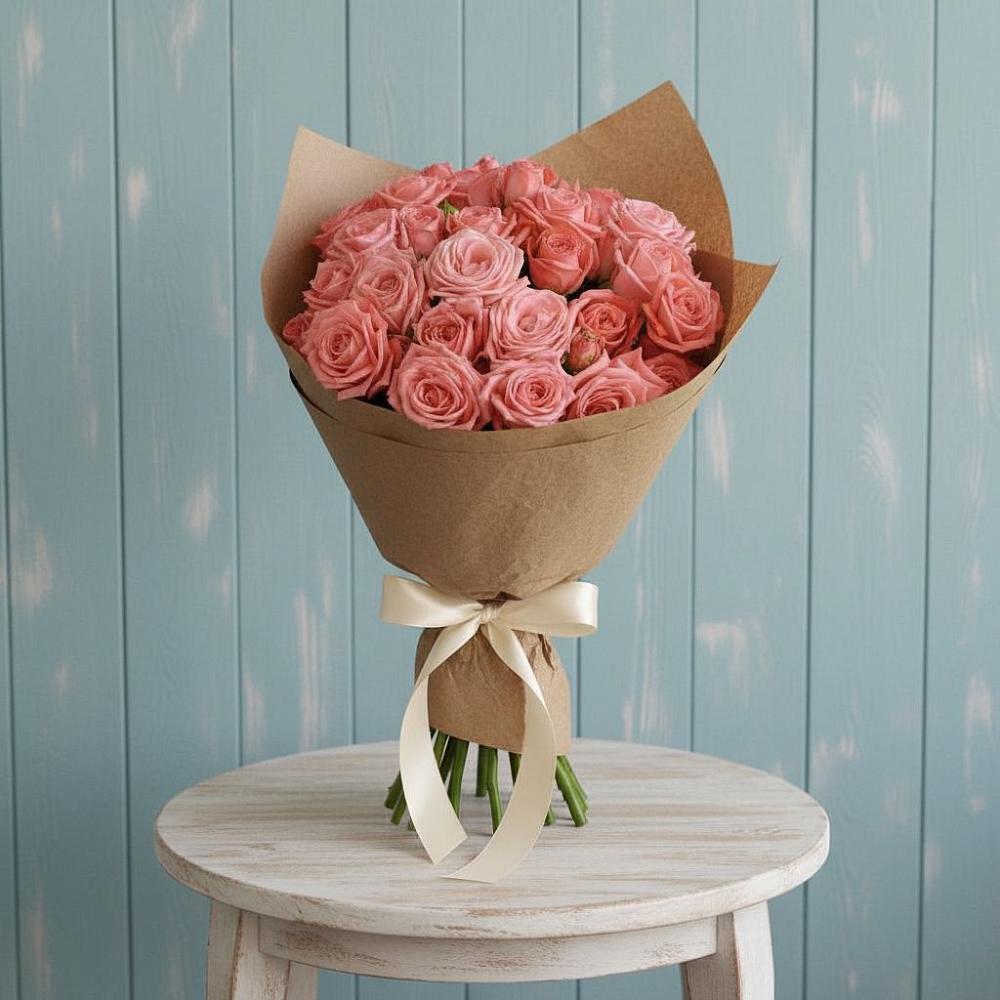 Букет цветов из: Розы в Клетской