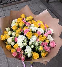 Букет цветов из:  Розы #REPLACE_PRED# Клетской