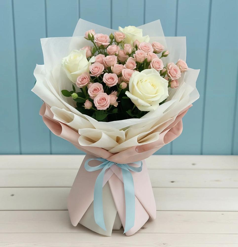 Букет цветов из: Розы в Клетской