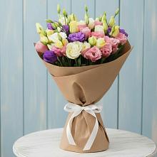 Букет цветов из:  Лизиантусы в Клетской