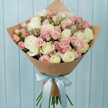 Букет цветов из:  Розы #REPLACE_PRED# Клетской