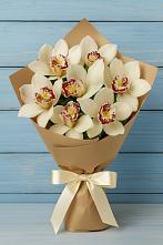 Букет цветов из:  Орхидеи и Розы в Клетской